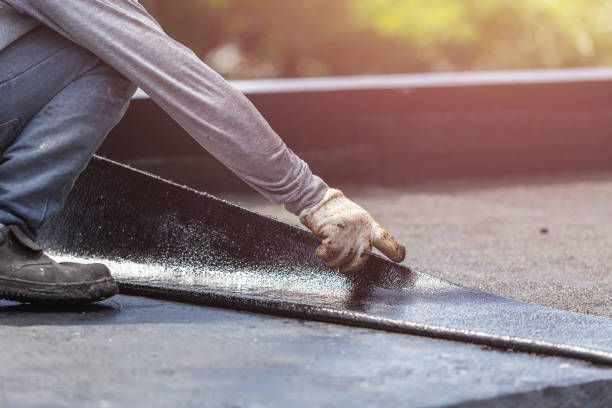 Professional Wet Basement Repair technician working in Long Beach, IN